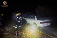 М. Нікополь: вогнеборці ліквідували займання легкового автомобіля