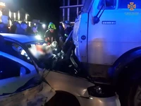 Рятувальники ліквідували наслідки ДТП в Надвірнянському районі