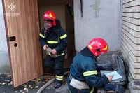М. Кривий Ріг: вогнеборці ліквідували пожежу в офісному приміщенні