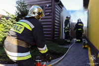 Поблизу Вінниці ліквідовано пожежу на території приватного домоволодіння