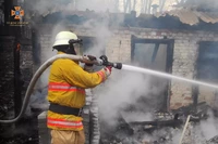 Лубенський район: рятувальники загасили пожежу в господарчій споруді