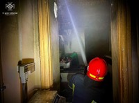 Одеськими рятувальниками під час пожежі врятовано двох літніх людей