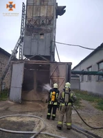 Рятувальники ліквідували пожежу на одному з приватних підприємств Коломийського району