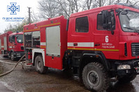 У Кам’янець-Подільському районі надзвичайники ліквідували пожежу в господарчій споруді