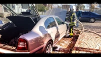 Чернівецький район: рятувальники ліквідували пожежу в авто