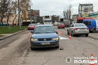 Поліція Полтави встановлює обставини ДТП, в якій постраждав пішохід