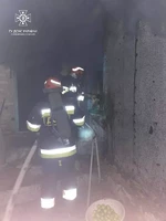 Кіровоградська область: рятувальники загасили пожежу у житловому будинку