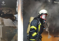 Білоцерківський район: ліквідовано загорання веранди житлового