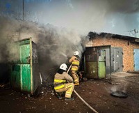 Обухівський район: ліквідовано загорання приватного гаражу