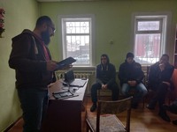 Продовжуємо тематичні зустрічі клієнтів пробації з волонтером на Котелевщині