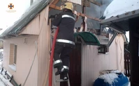 Миргород: рятувальники ліквідували пожежу в літній кухні