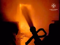 Червоноградський район: професійні вогнеборці спільно з працівниками місцевої пожежної команди врятували від вогню 3 будівлі