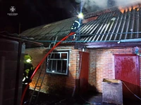 Полтавський район: рятувальники ліквідували пожежу в господарчій будівлі