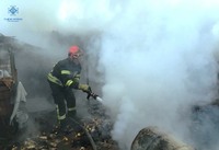 Білоцерківський район: ліквідовано загоряння дровника