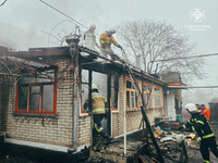 На Вінниччині ліквідовано пожежу житлового будинку