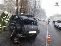 Київська область: внаслідок ДТП постраждало 4 особи