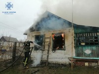 Куп’янський район: чергова побутова пожежа забрала життя чоловіка