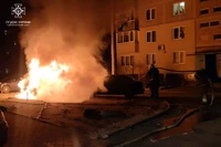М. Дніпро: надзвичайники ліквідували пожежу в автомобілі
