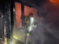 У Дубенському районі рятувальники ліквідували пожежу у приватному домогосподарстві