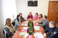 Участь пробаціонерів у засіданні круглого столу у рамках Всеукраїнської акції «16 днів проти насильства»
