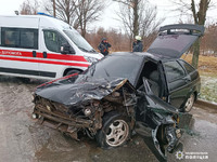 Поліція встановлює обставини ДТП у місті Лозова на Харківщині