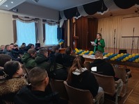 Проведення лекції із здобувачами вищої освіти гуманітарного факультету Національної академії Національної гвардії України