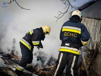 Білоцерківський район: ліквідовано загорання господарчої споруди