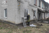 Красноградський район: вогнеборці врятували чоловіка із задимленої квартири