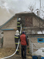 На Вінниччині ліквідовано дві пожежі на території приватних домоволодінь
