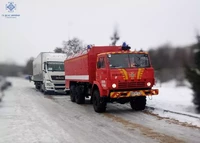 М. Суми: рятувальники надали допомогу водію вантажівки