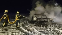 Золотоніський район: рятувальники ліквідували пожежу автомобіля