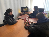 Для неповнолітніх клієнтів пробації Крюківського відділу відбувся захід до Дня Збройних сил України та Дня Святого Миколая