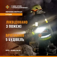 Тернопільська область: 7 грудня ліквідовано 3 пожежі, врятовано 5 будівель