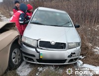 Поліцейські Полтавщини з’ясовують обставини дорожньо-транспортної пригоди в Кременчуцькому районі