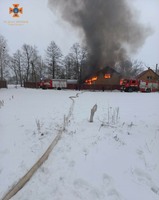 Вишгородський район: рятувальники ліквідували загорання приватної господарчої будівлі