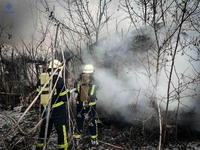 Білоцерківський район: ліквідовано загорання недіючої будівлі