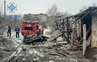 Куп'янщина: вогнеборці ліквідували пожежу спричинену ворожими обстрілами