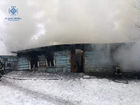 Самбірський район: під час пожежі в житловому будинку загинув чоловік