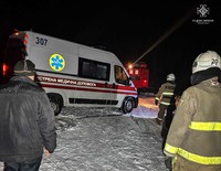 Київська область: рятувальники надали допомогу працівникам екстреної медичної допомоги
