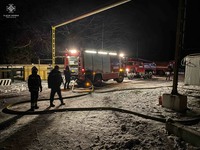 Київська область: ліквідовано загорання зерносушильного агрегату