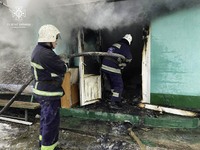 Бійці ДСНС ліквідували пожежі в приватних житлових будинках