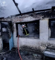 Полтавський район: рятувальники ліквідували пожежу в житловому будинку