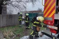 М. Павлоград: рятувальники ліквідували пожежу в приватному житловому будинку
