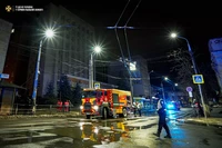 Тернопіль: співробітники ДСНС ліквідували пожежу в «Будинку правосуддя»