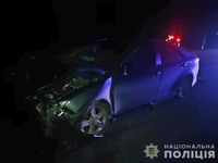 У Гайсинському районі внаслідок зіткнення двох легковиків травмувань зазнала пасажирка одного з авто – поліція розслідує обставини ДТП