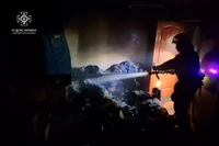 Нікопольський район: надзвичайники на пожежі виявили тіло людини