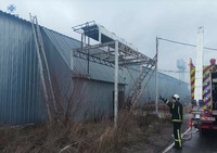 Бучанський район: ліквідовано загорання складського металевого приміщення