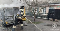 У Знам’янці рятувальники загасили пожежу легкового автомобіля