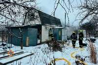 Дніпровський район: рятувальники під час ліквідації пожежі виявили тіло людини