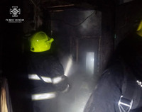 Кременчук: вогнеборці загасили пожежу в будинку
